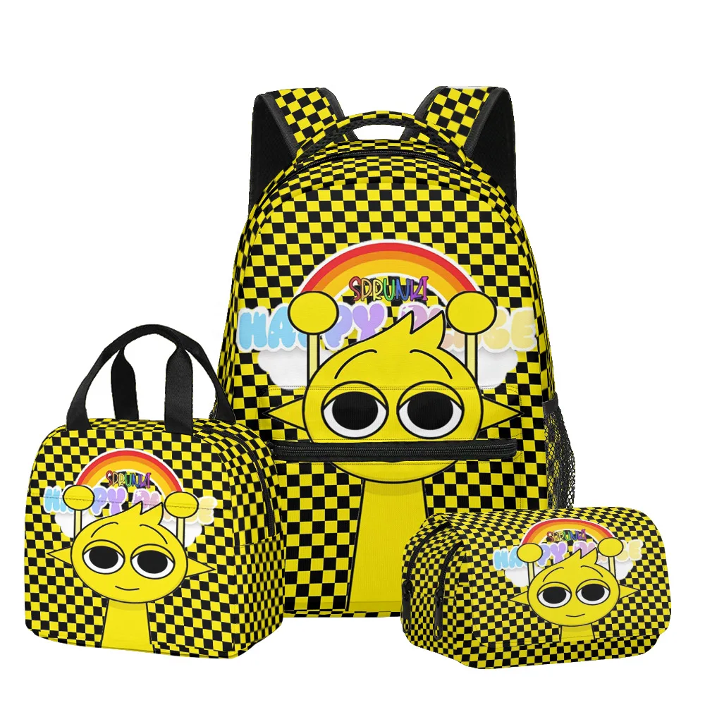 Fashion Novelty Cool Harajuku Sprunki 3D Printed 3pcs/Set Student School Bags Laptop Daypack Backpack Lunch bag Pencil Case
Fashion Novelty Cool Harajuku Sprunki 3D Printed 3pcs/Set Student School Bags Laptop Daypack Backpack Lunch bag Pencil Case