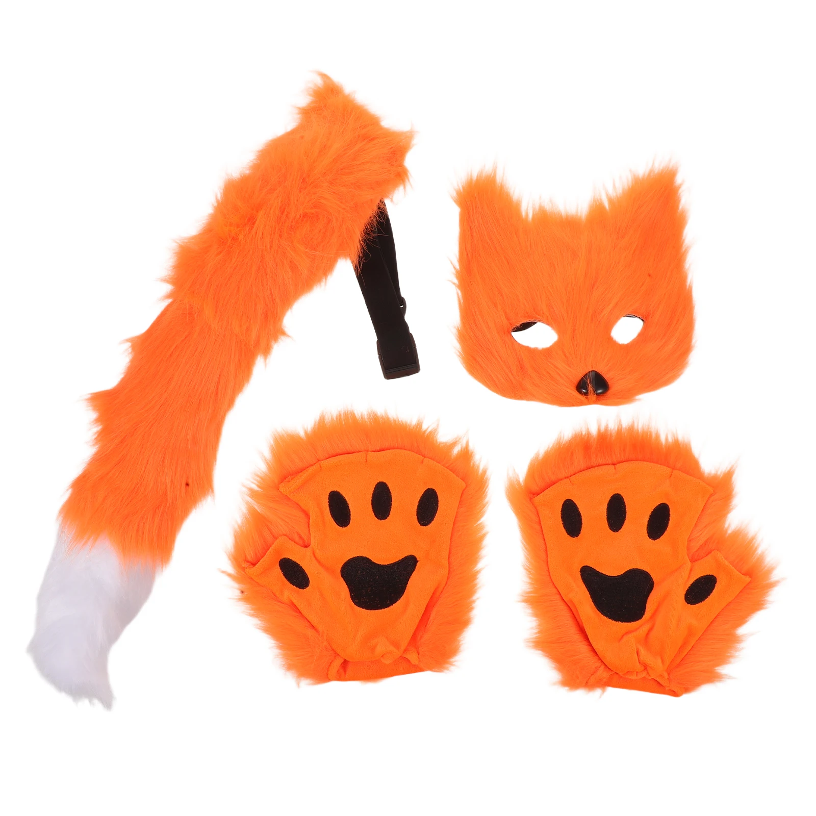 Gloves Fox Dress A ry Mask and Tail Cosplay Animal Costume for Girls. Props Clothes Costumes Orange Accessory
Gloves Fox Dress A ry Mask and Tail Cosplay Animal Costume for Girls. Props Clothes Costumes Orange Accessory
