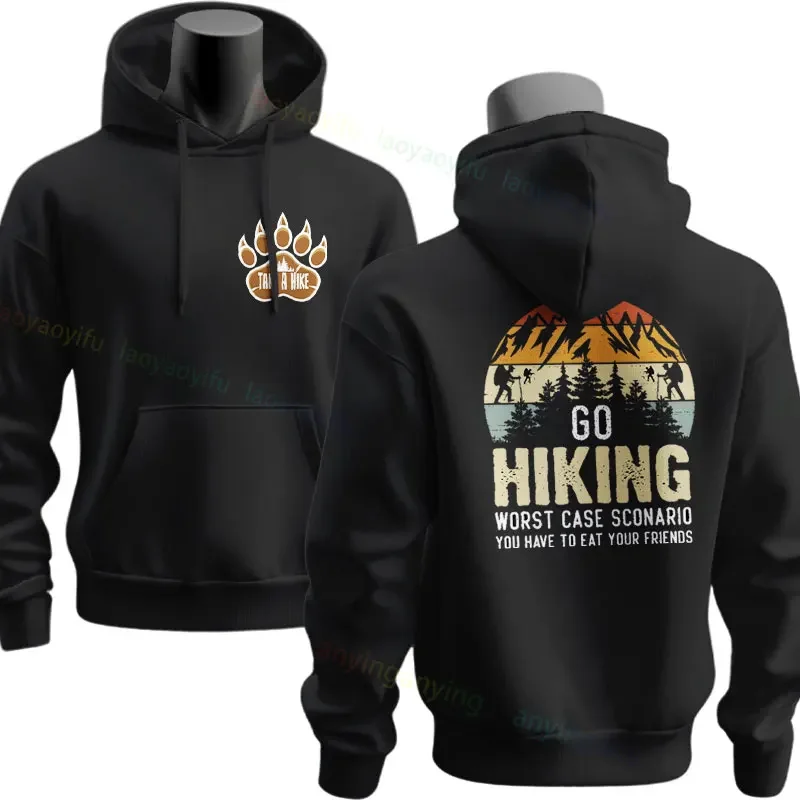 Men's Go Hiking Graphic Design Hoodie with Worst Case Scenario Casual Long Sleeve Sweatshirts for Fall & Winter Outdoor Clothing
Men's Go Hiking Graphic Design Hoodie with Worst Case Scenario Casual Long Sleeve Sweatshirts for Fall & Winter Outdoor Clothing