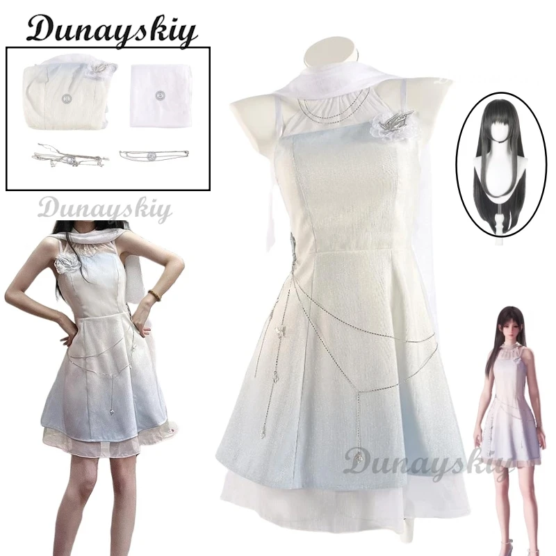 Game Love and Deepspace Cosplay Costume Fashion Role Playing White Cute Dress for Women Comic Con Party Clothes Halloween Suit
Game Love and Deepspace Cosplay Costume Fashion Role Playing White Cute Dress for Women Comic Con Party Clothes Halloween Suit