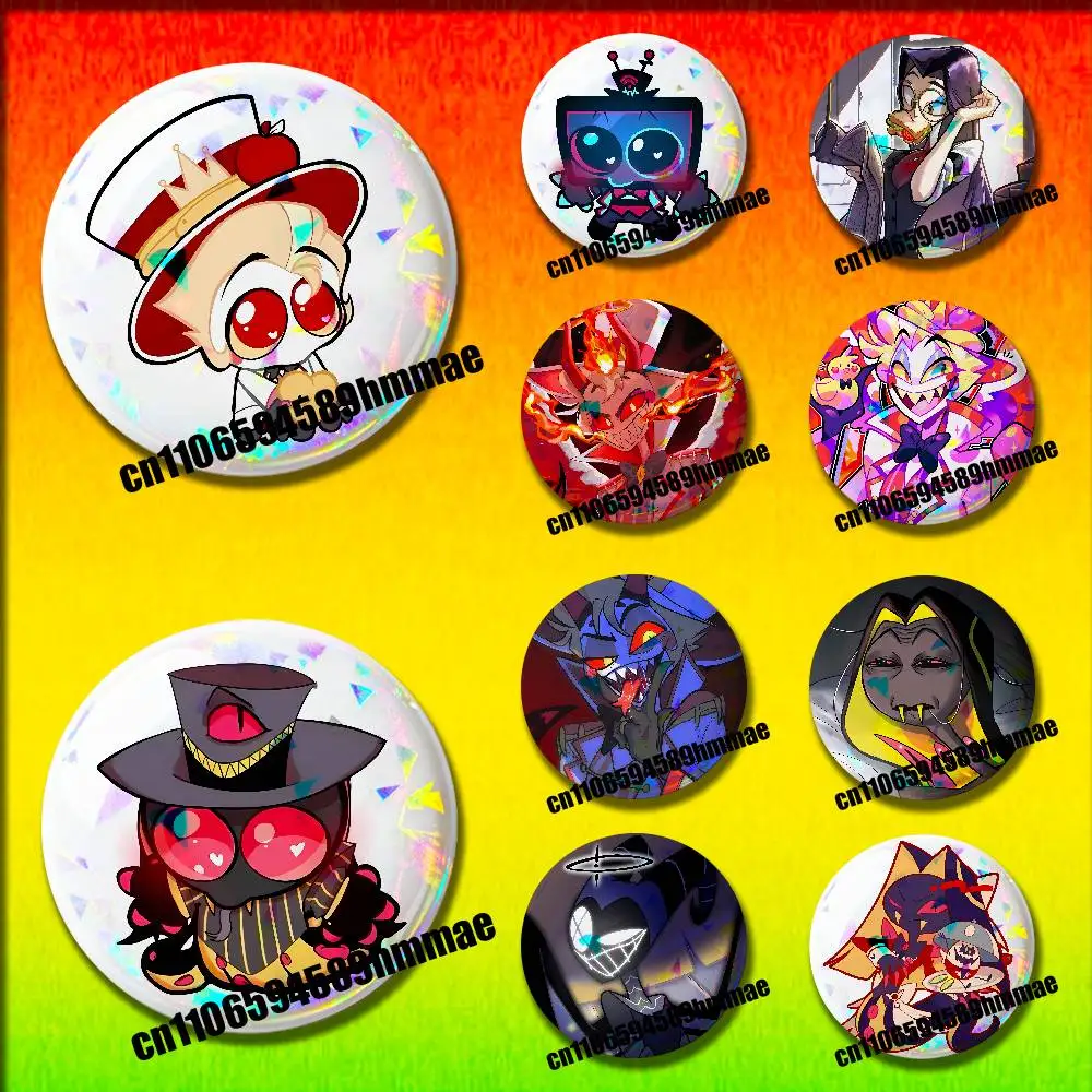 For Lucifer Lute Vox H-HazbinS Round Pins Insignia Badge Cover Ornament 75mm Cosplay Brooch Button
For Lucifer Lute Vox H-HazbinS Round Pins Insignia Badge Cover Ornament 75mm Cosplay Brooch Button