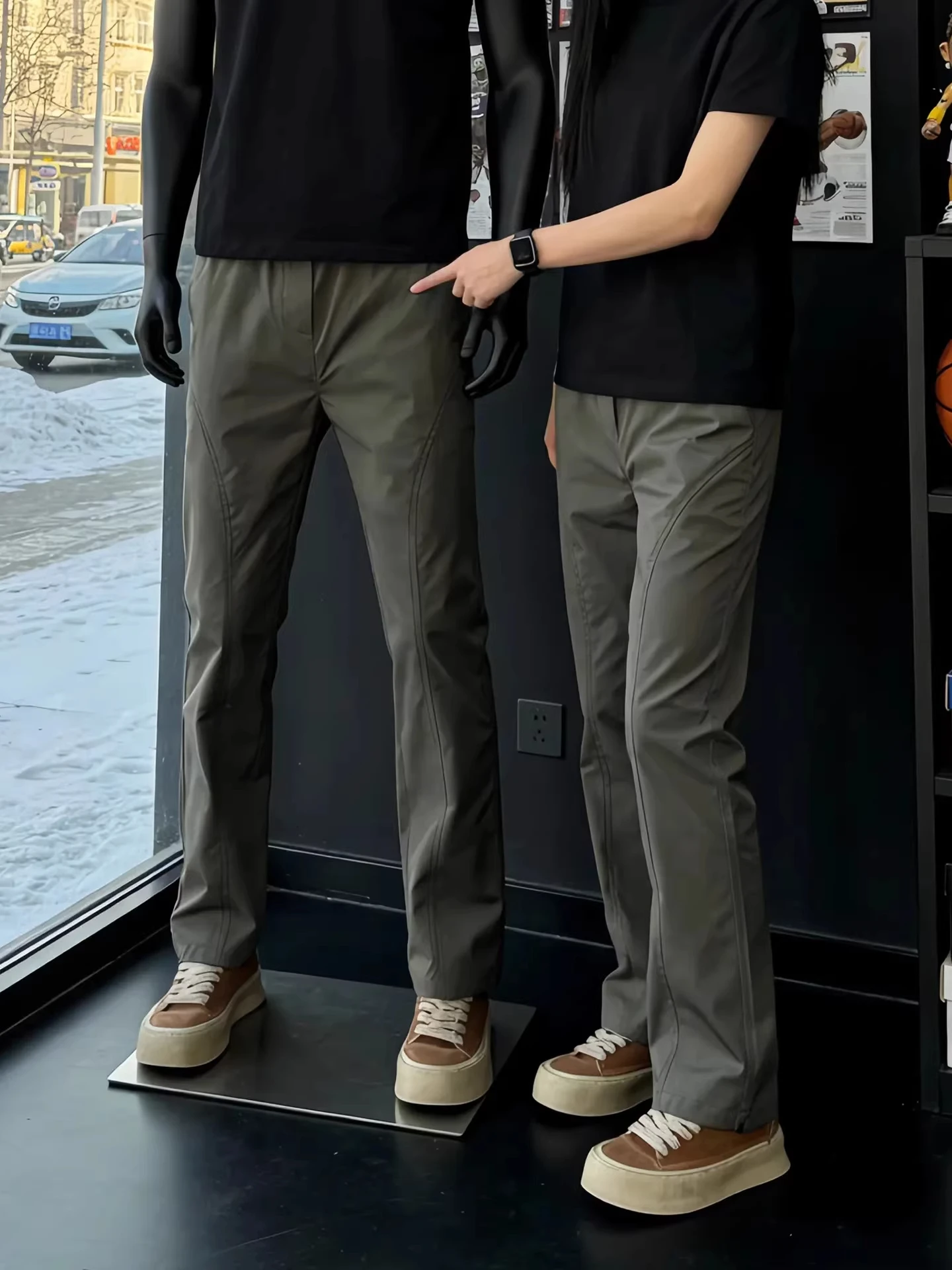 Quick Dry Military Green American Nylon Casual Pants Men's Summer Thin Straight Cut Leisure Trousers Soft Pants
Quick Dry Military Green American Nylon Casual Pants Men's Summer Thin Straight Cut Leisure Trousers Soft Pants