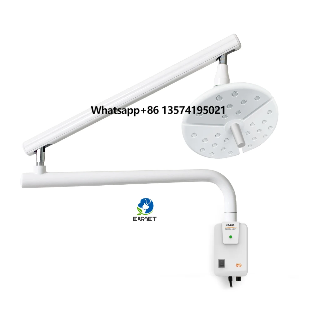 EUR PET New Design Medical Wall-mounted Operating Lamp for Operating Room Veterinary Equipment
EUR PET New Design Medical Wall-mounted Operating Lamp for Operating Room Veterinary Equipment