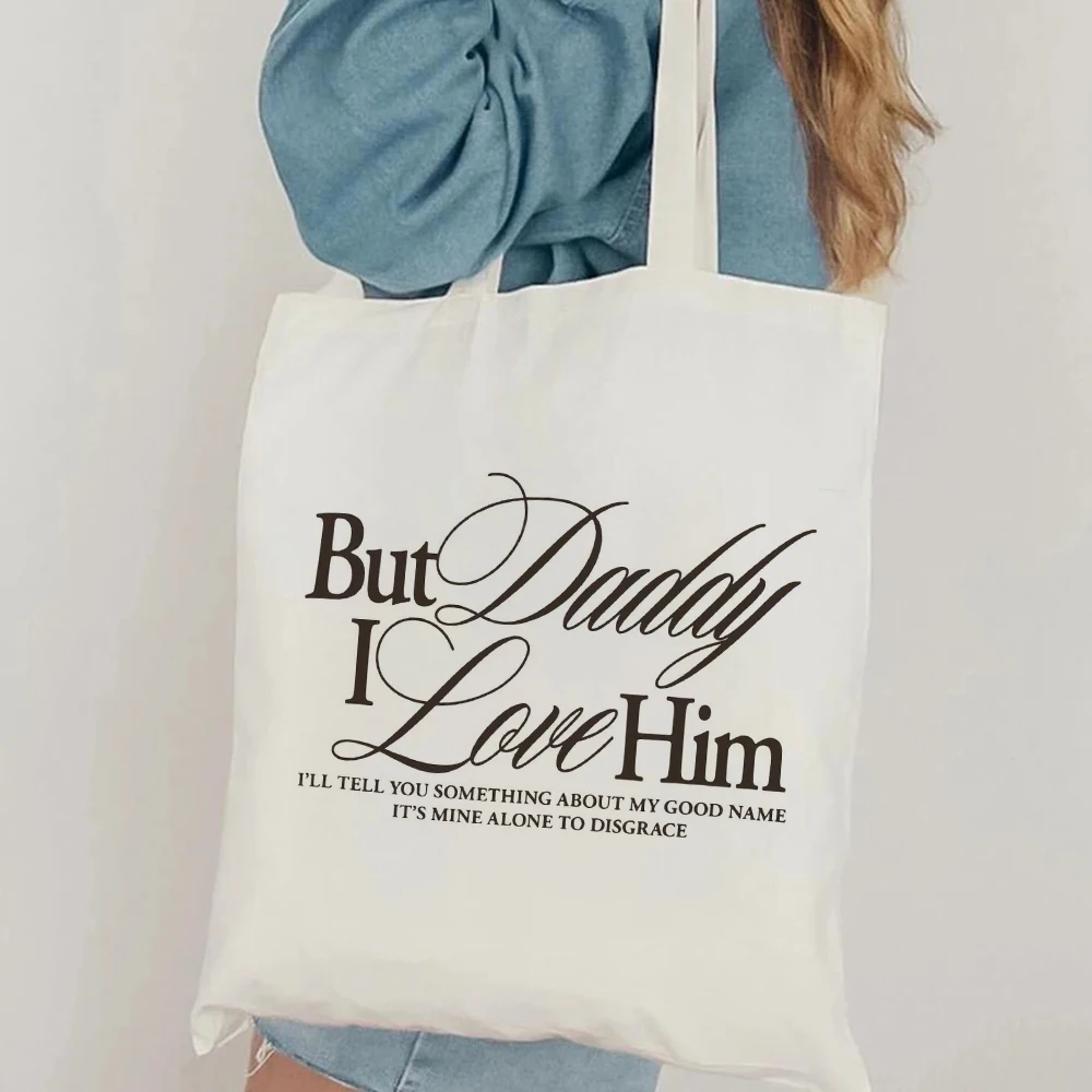 But Daddy I Love Him Tote Bag Large Capacity Shopping Bags Cosmetic Bag Set Shoulder Bag and Makeup Bag for Daily Use
But Daddy I Love Him Tote Bag Large Capacity Shopping Bags Cosmetic Bag Set Shoulder Bag and Makeup Bag for Daily Use