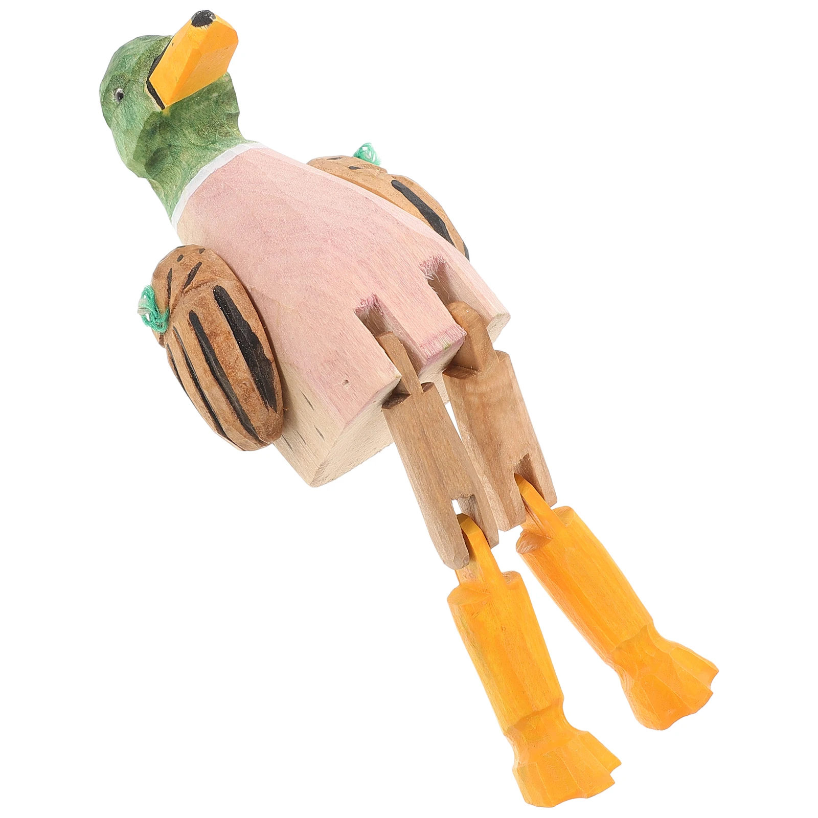 Wooden Animal Figurine Crafts Carving Animals Carved Trinkets Figurines Wood Duck Decor Desktop Puppet Sturdy Sculpture
Wooden Animal Figurine Crafts Carving Animals Carved Trinkets Figurines Wood Duck Decor Desktop Puppet Sturdy Sculpture