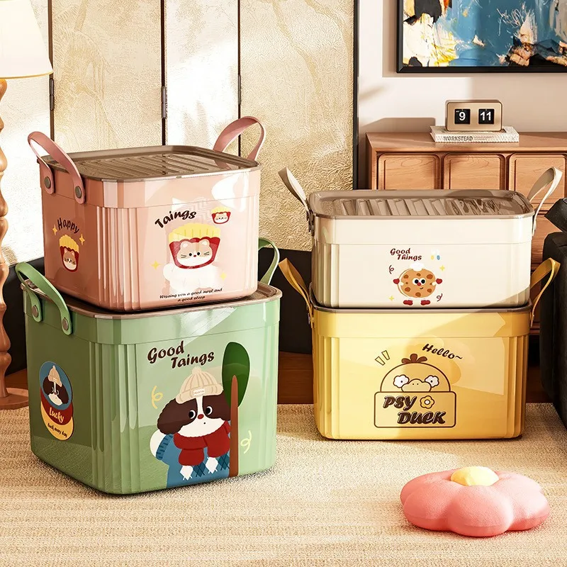 Multifunctional desktop organizer box with cartoon design
Multifunctional desktop organizer box with cartoon design