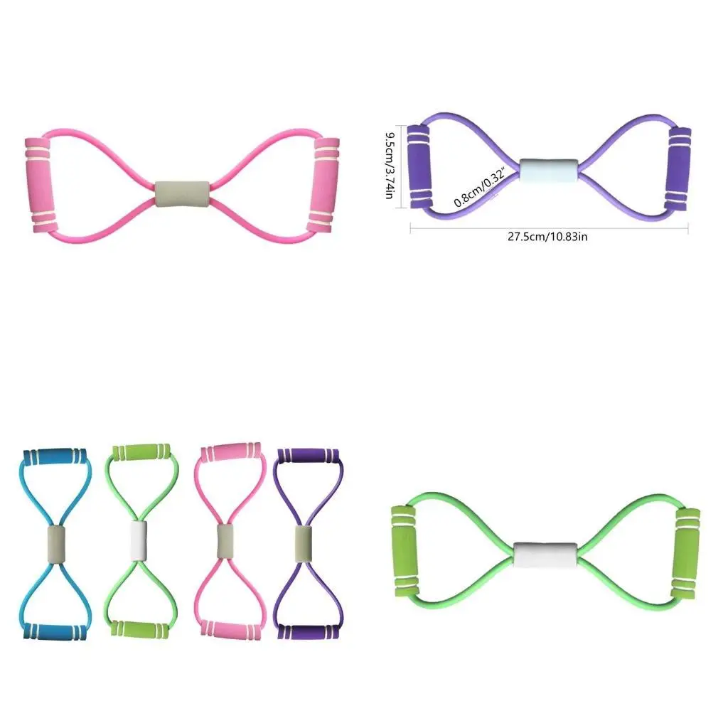 Y1UC Figure 8 Resistance Band 8 Pull Rope Figure Fitness Elastic Band for Men Women
Y1UC Figure 8 Resistance Band 8 Pull Rope Figure Fitness Elastic Band for Men Women