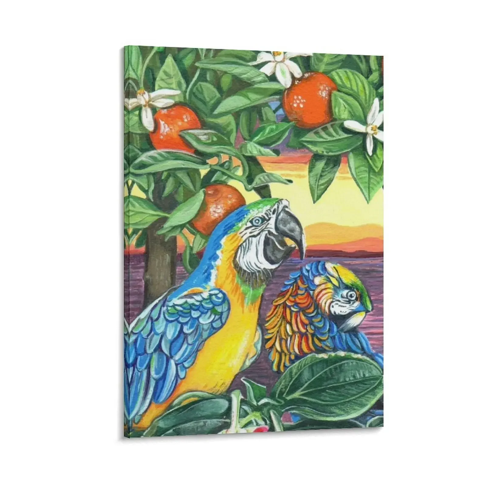 Tropical parrots Canvas Painting decorative picture for living room anime room decor Decoration home
Tropical parrots Canvas Painting decorative picture for living room anime room decor Decoration home