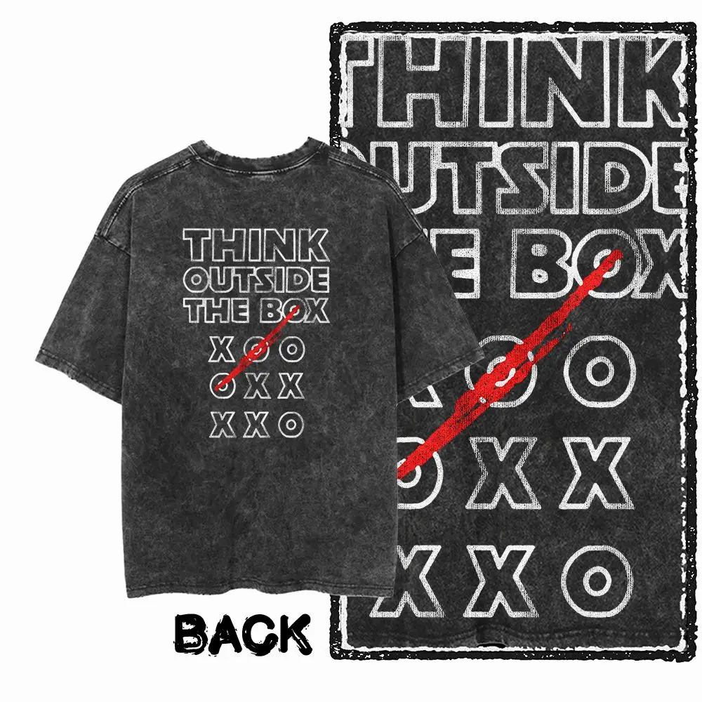 G40 Мужская футболка с круглым вырезом на спине и круглым вырезом из 100% хлопка Think out of the Box | Класная мужская футболка большого размера Acid Washed Streetwear
G40 Мужская футболка с круглым вырезом на спине и круглым вырезом из 100% хлопка Think out of the Box | Класная мужская футболка большого размера Acid Washed Streetwear