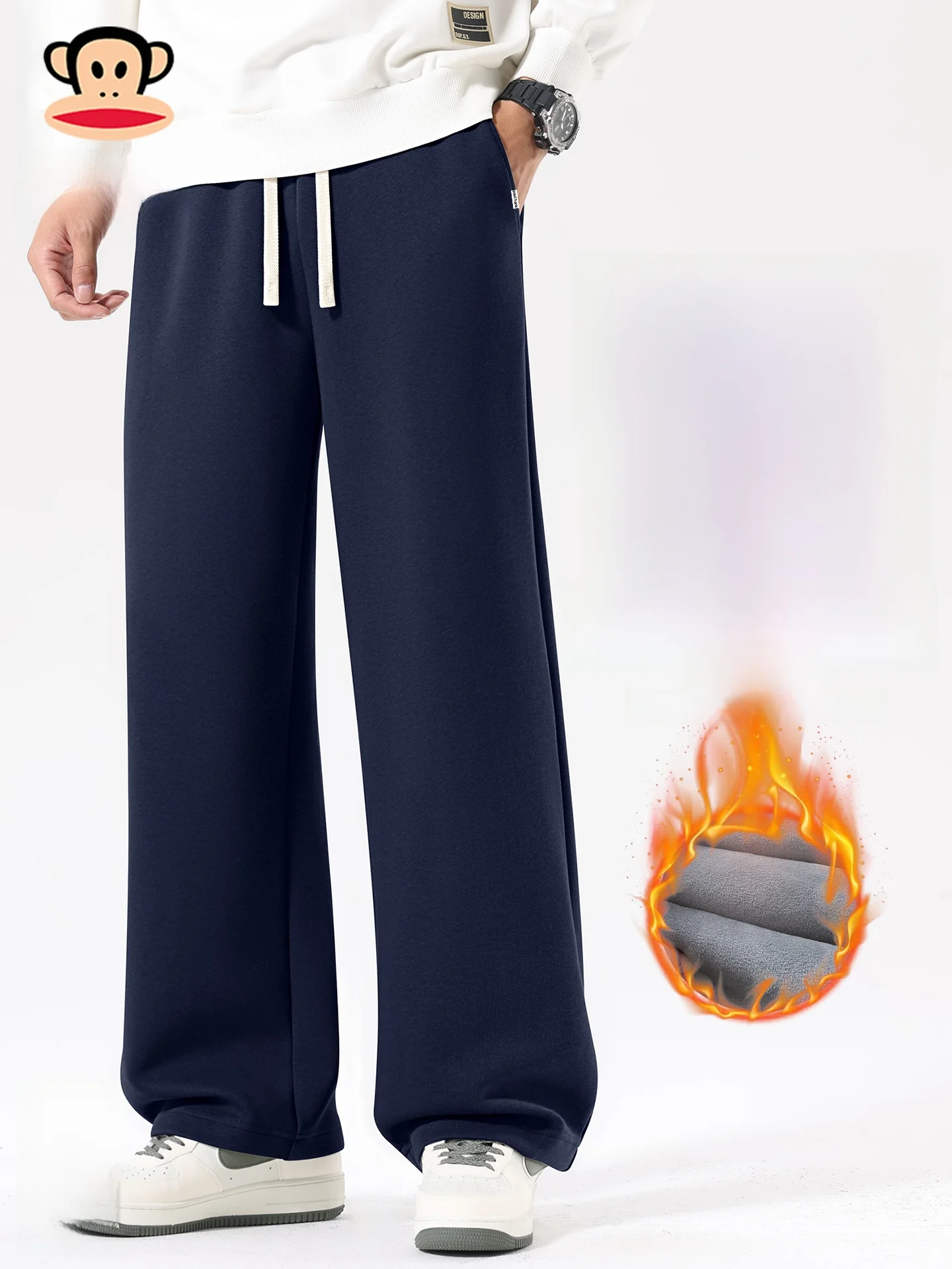 Men's Fce Lined Straight Leg Sports Pants Autumn Winter New Sle Warm Heavy Casual Long Pants
Men's Fce Lined Straight Leg Sports Pants Autumn Winter New Sle Warm Heavy Casual Long Pants