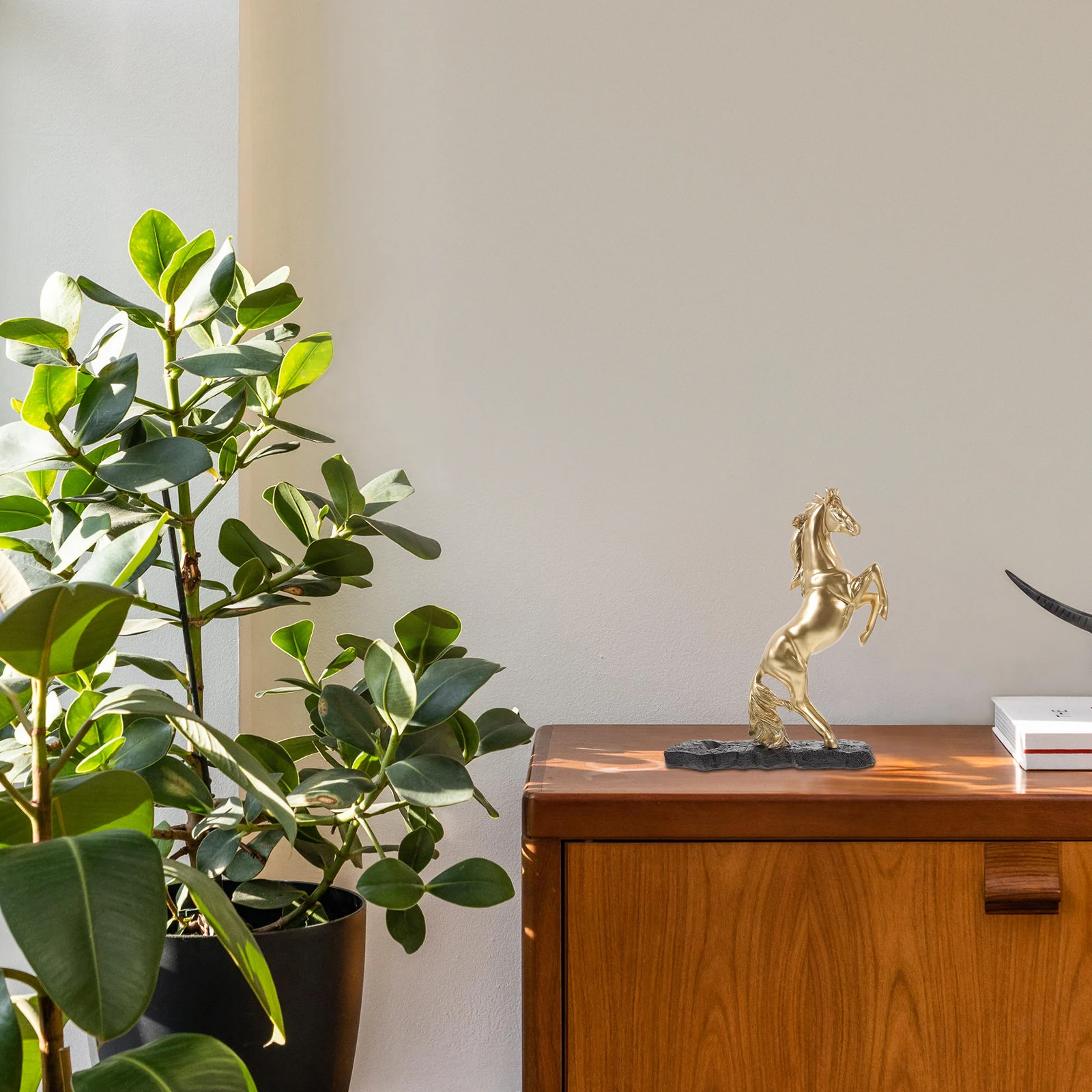 Horse Statue Standing Resin Ornament for Home Office Table Decorative Horse Sculpture Ma Success Ornament
Horse Statue Standing Resin Ornament for Home Office Table Decorative Horse Sculpture Ma Success Ornament