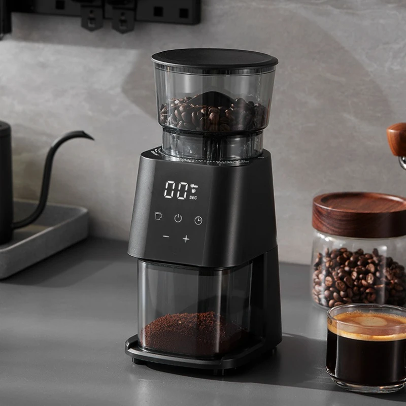 Electric Coffee Bean Grinder, Automatic Home and Commercial Coffee Mill with Stainless Steel Conical Blade, Adjustable 30 Grind
Electric Coffee Bean Grinder, Automatic Home and Commercial Coffee Mill with Stainless Steel Conical Blade, Adjustable 30 Grind