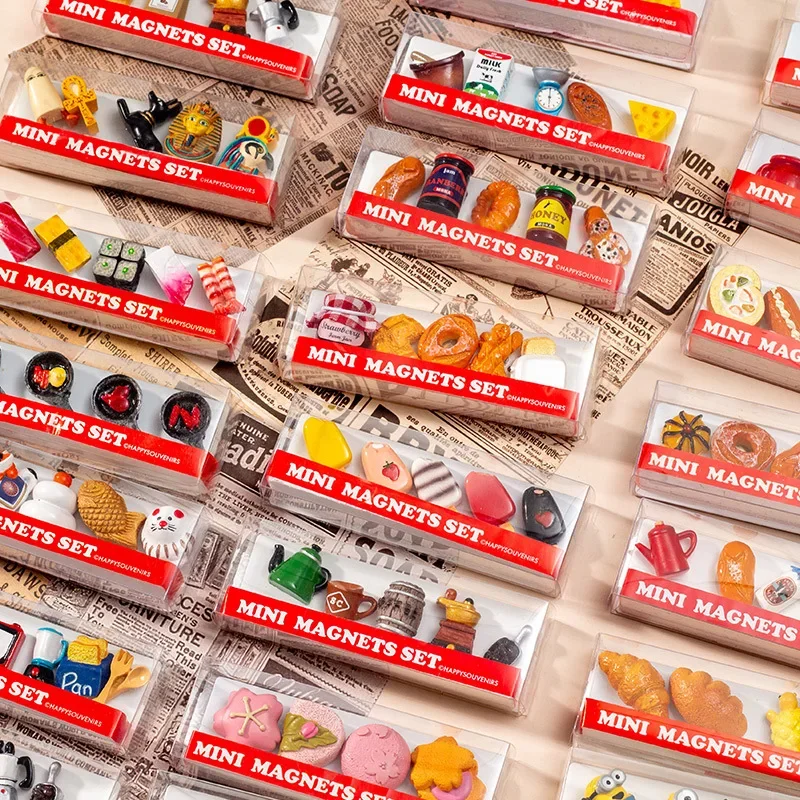 Ins Nordic Foreign Trade Grocery Store Simulation Large Miniature Food Play with Magnet Gift Resin Fridge Sticker Set Home Decor
Ins Nordic Foreign Trade Grocery Store Simulation Large Miniature Food Play with Magnet Gift Resin Fridge Sticker Set Home Decor