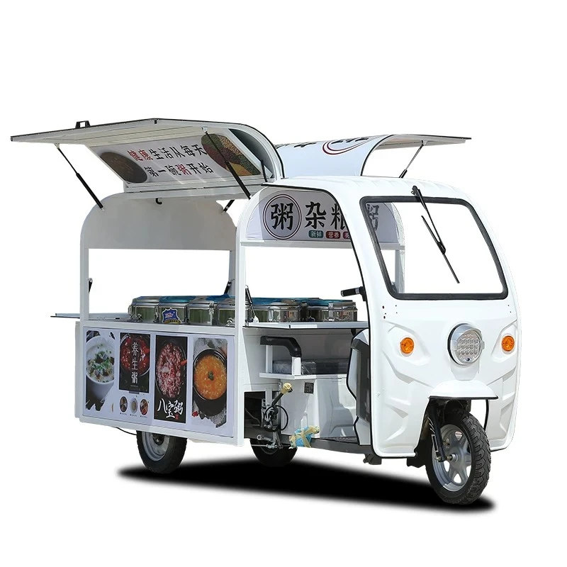 Electric tricycle, multi-functional snack special breakfast cart, Mala skewer cart
Electric tricycle, multi-functional snack special breakfast cart, Mala skewer cart