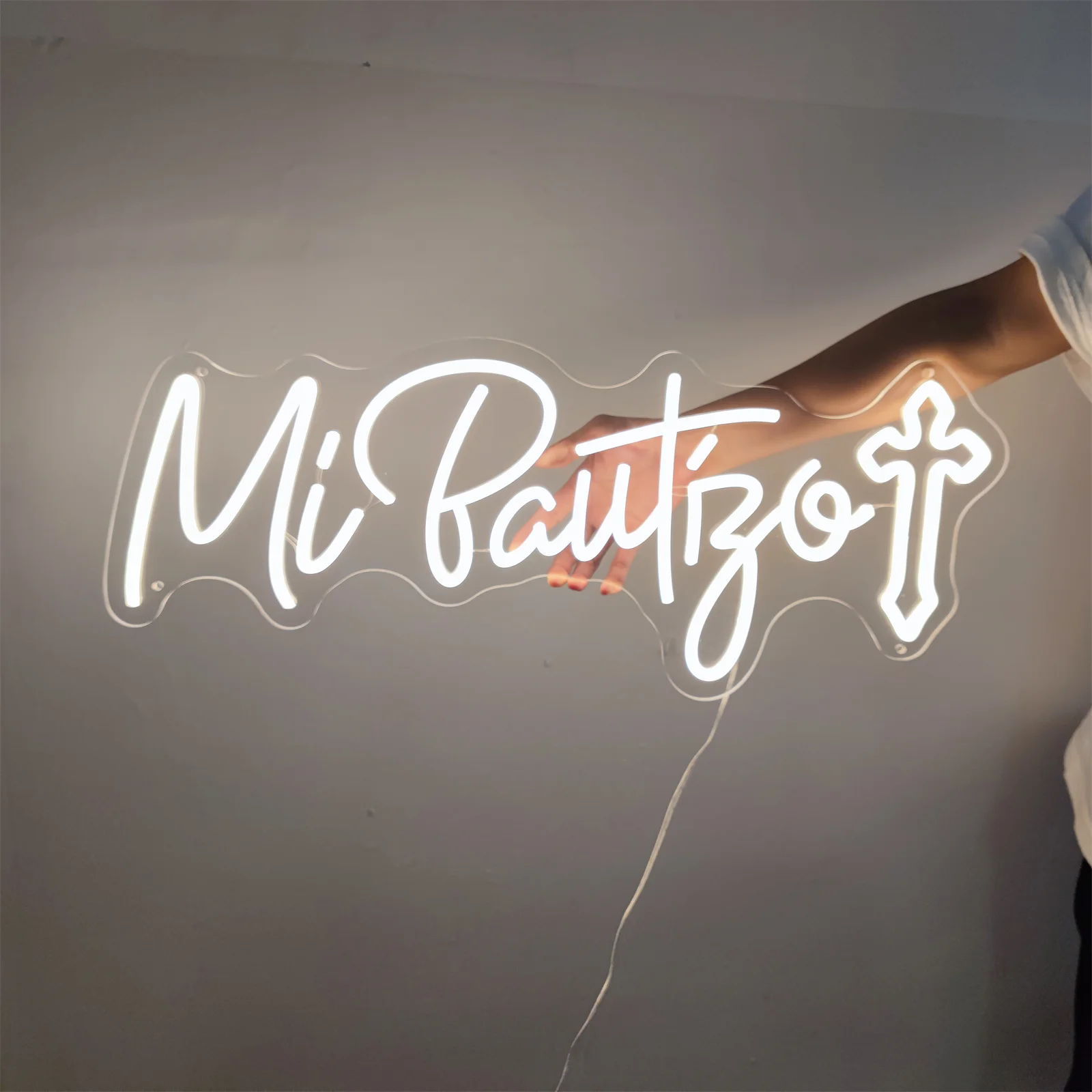 Mi Bautizo Neon Sign LED neon lights For Children's Birthday Party Baptism Home Decoration Birthday Gifts Room Wall Decor Lights
Mi Bautizo Neon Sign LED neon lights For Children's Birthday Party Baptism Home Decoration Birthday Gifts Room Wall Decor Lights
