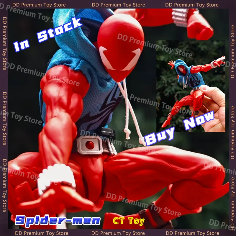 In Stock Delivery Fast Mess Toys Scarlet Spider Man Action Figure Scarlet Hero Spiderman Blue Battle Suit Spiderman Anime Figure
In Stock Delivery Fast Mess Toys Scarlet Spider Man Action Figure Scarlet Hero Spiderman Blue Battle Suit Spiderman Anime Figure