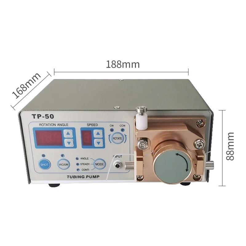 Hot Sale Water Instant Dry Glue Dispenser MT-410/TP-50 Segmented Digital Display Dispenser 220V/10W Automatic Peristaltic Glue A
Hot Sale Water Instant Dry Glue Dispenser MT-410/TP-50 Segmented Digital Display Dispenser 220V/10W Automatic Peristaltic Glue A