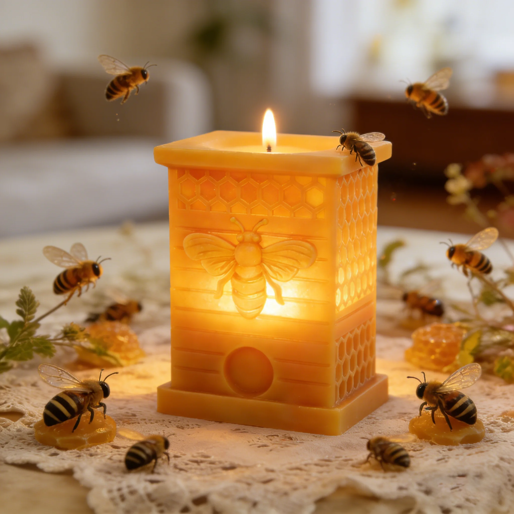 3D форма для фонаря улья с тиснением пчел, силиконовая для ароматерапевтической свечи, смола, штукатурка, ремесло, украшение для гостиной, подарок «сделай сам»
3D форма для фонаря улья с тиснением пчел, силиконовая для ароматерапевтической свечи, смола, штукатурка, ремесло, украшение для гостиной, подарок «сделай сам»