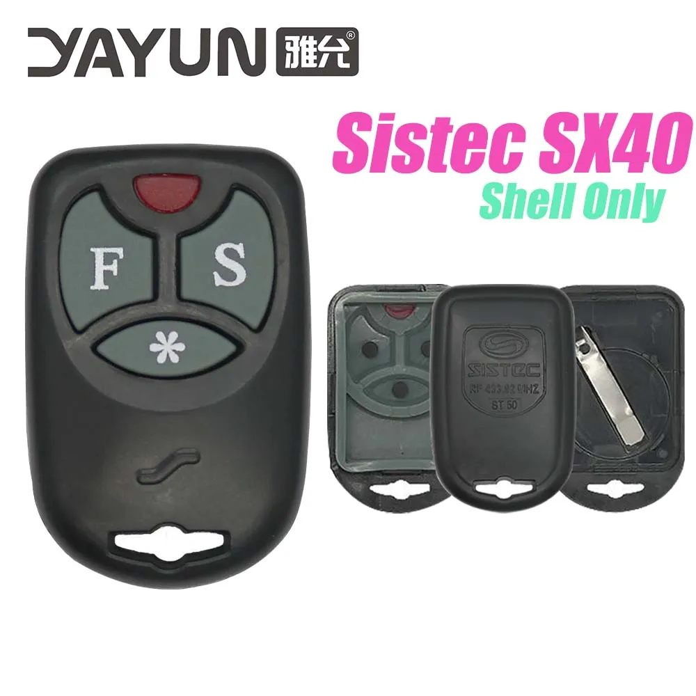 YAYUN AKBPS183 SX40 Shell Burglar Alarm 3 Button Control With Battery Clip For Positron Flex
YAYUN AKBPS183 SX40 Shell Burglar Alarm 3 Button Control With Battery Clip For Positron Flex