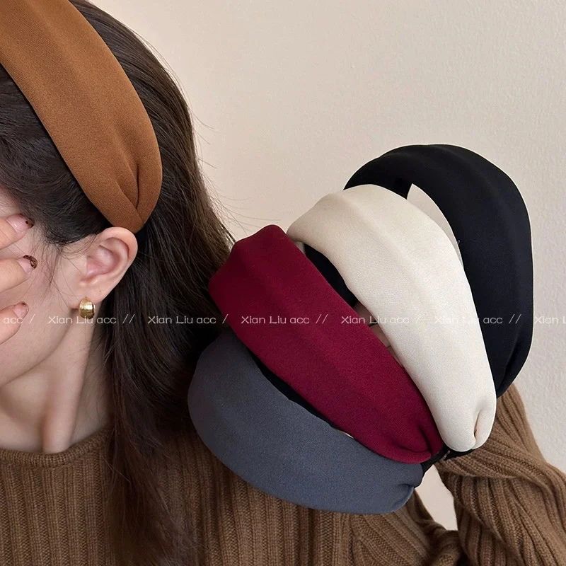 Vintage Solid Soft Cotton Hairband For Women Girls Sweet Hair Ornament Headband Hair Hoop Hair Band Fashion Hair Accessories
Vintage Solid Soft Cotton Hairband For Women Girls Sweet Hair Ornament Headband Hair Hoop Hair Band Fashion Hair Accessories