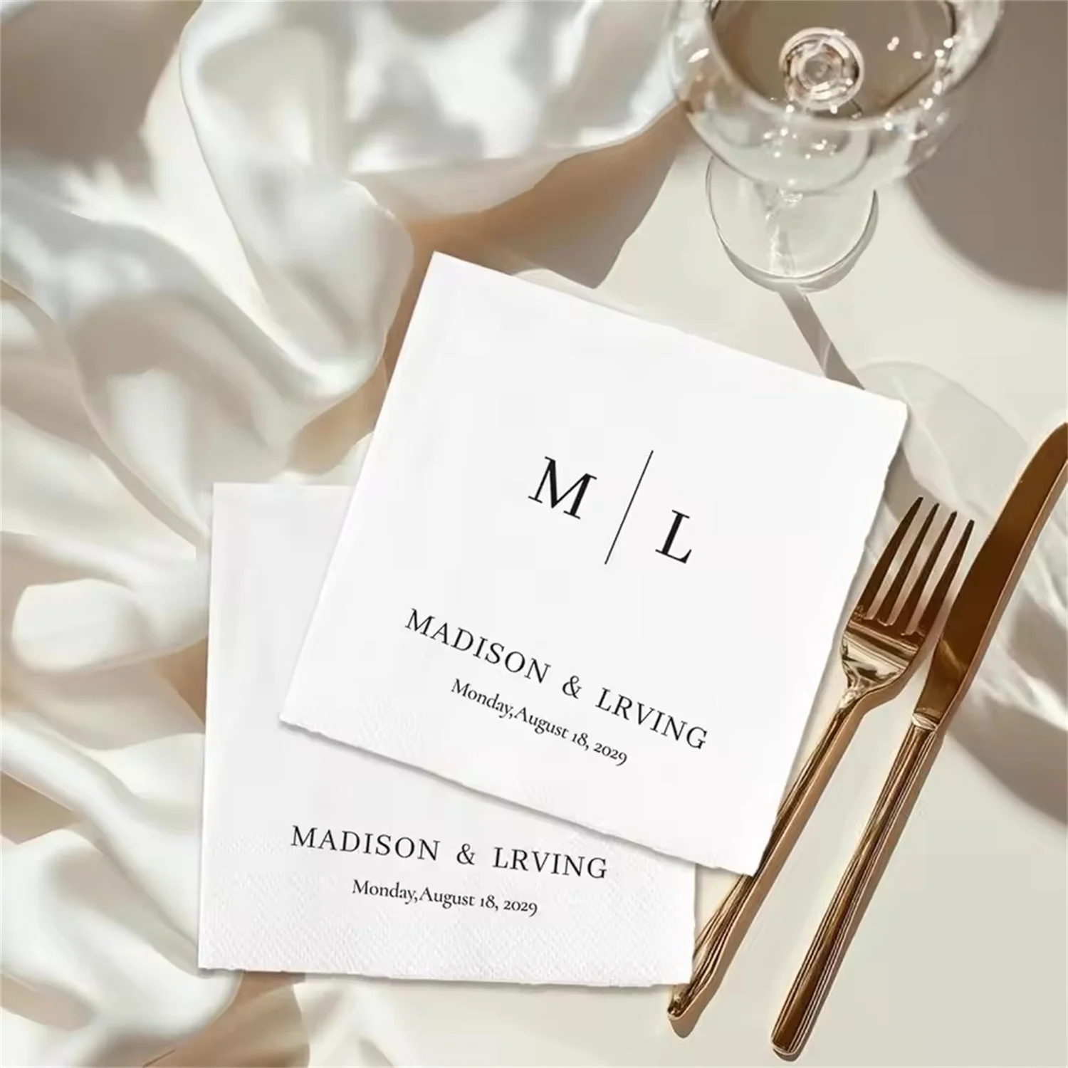 50pcs Personalized Paper Napkins Disposable Custom Wedding Napkins of Your Text for Party Birthday Wedding Cocktail Baby Shower
50pcs Personalized Paper Napkins Disposable Custom Wedding Napkins of Your Text for Party Birthday Wedding Cocktail Baby Shower