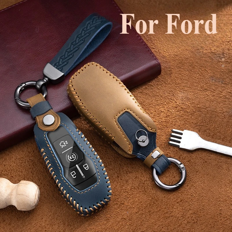 Handmade Genuine Leather Car Fob Key Case Holder Cover Protector Shell KeyChain For Ford Escort Focus EcoSport Mondeo Kuga Edge
Handmade Genuine Leather Car Fob Key Case Holder Cover Protector Shell KeyChain For Ford Escort Focus EcoSport Mondeo Kuga Edge