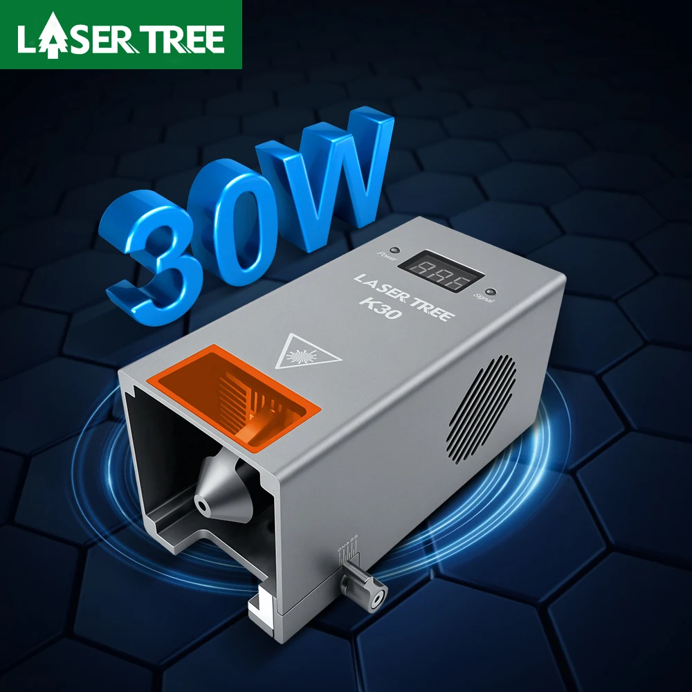 LASER TREE 30W Optical Power Laser Module with Air Assist 6 Diodes Laser Heads for CNC Engraver Machine DIY Cutting Wood Tools
LASER TREE 30W Optical Power Laser Module with Air Assist 6 Diodes Laser Heads for CNC Engraver Machine DIY Cutting Wood Tools
