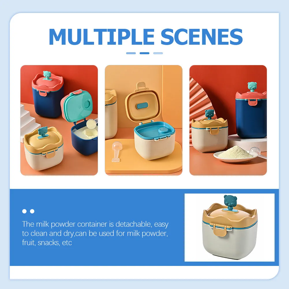 Portable Baby Formula Box Milk Powder Container Storage Box for Travel Large Capacity Lightweight Infant Food Containers
Portable Baby Formula Box Milk Powder Container Storage Box for Travel Large Capacity Lightweight Infant Food Containers
