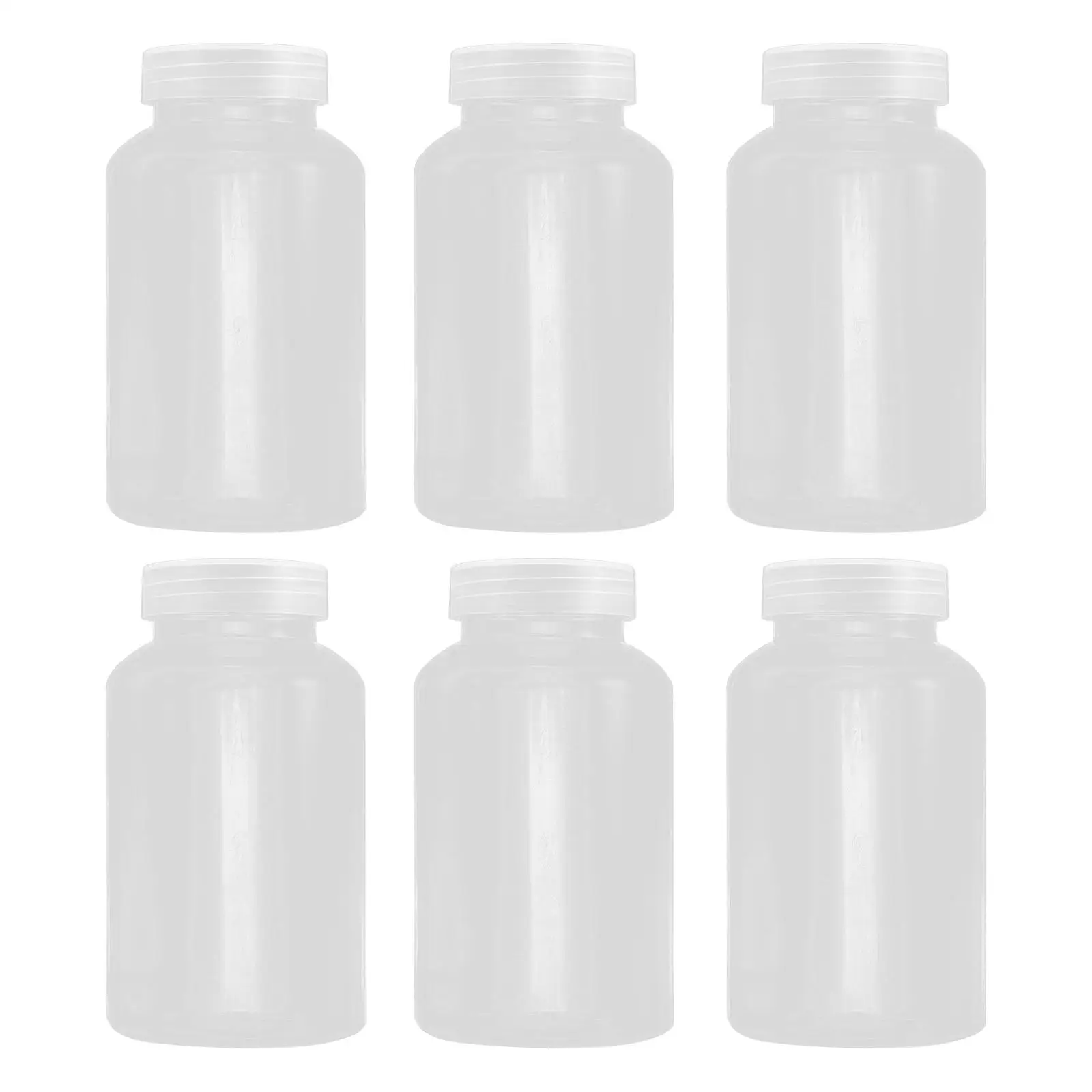 6 Pcs Clear Water Bottle Bottled Transparent Bottles with Lids Liquid Plastic Sub-packing White Storage Travel
6 Pcs Clear Water Bottle Bottled Transparent Bottles with Lids Liquid Plastic Sub-packing White Storage Travel