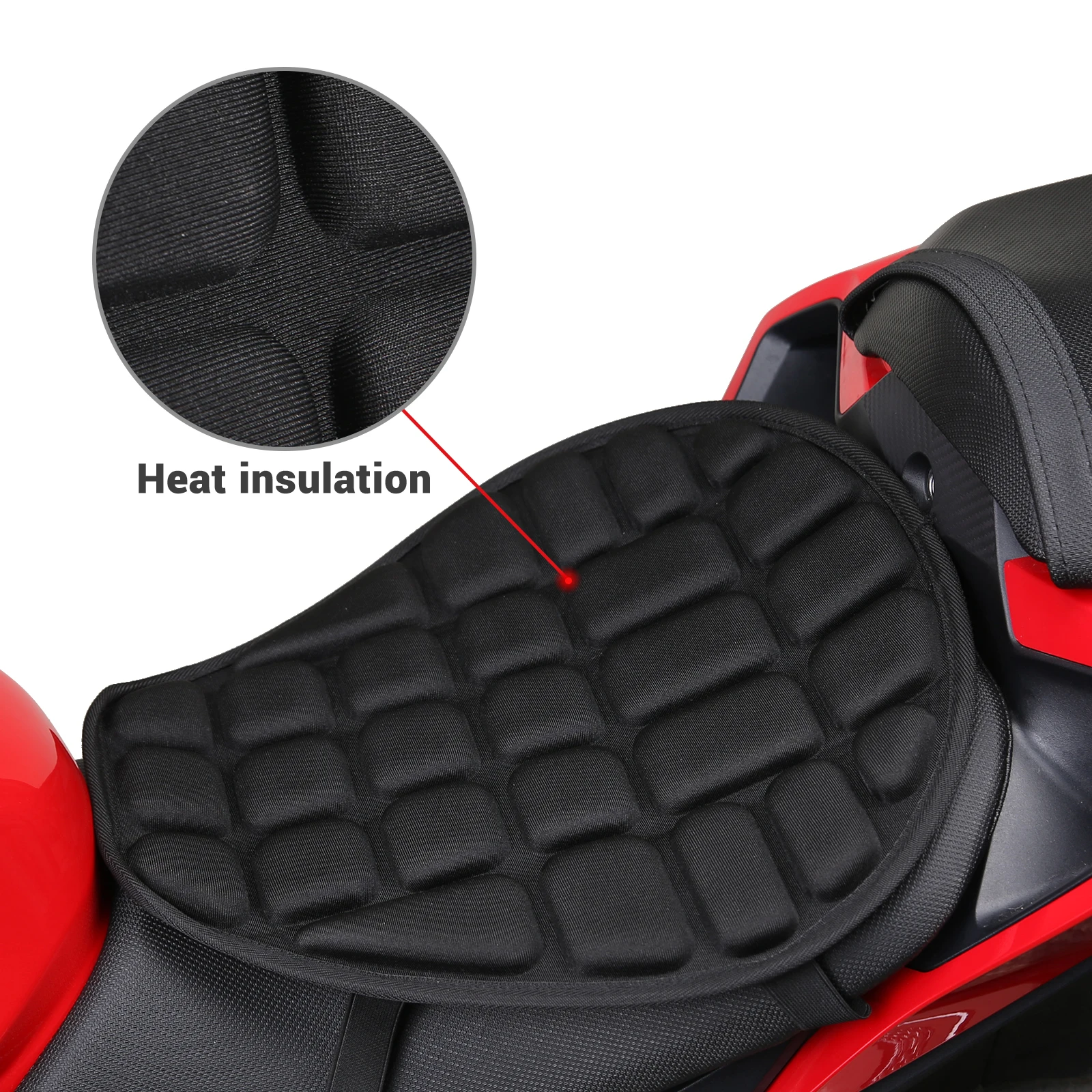 New Motorcycle Seat Universal Motorbike Air Pad Cover Foam Soft Comfortable Breathable Seat Covers Mats Motorcycle Electric Bike
New Motorcycle Seat Universal Motorbike Air Pad Cover Foam Soft Comfortable Breathable Seat Covers Mats Motorcycle Electric Bike