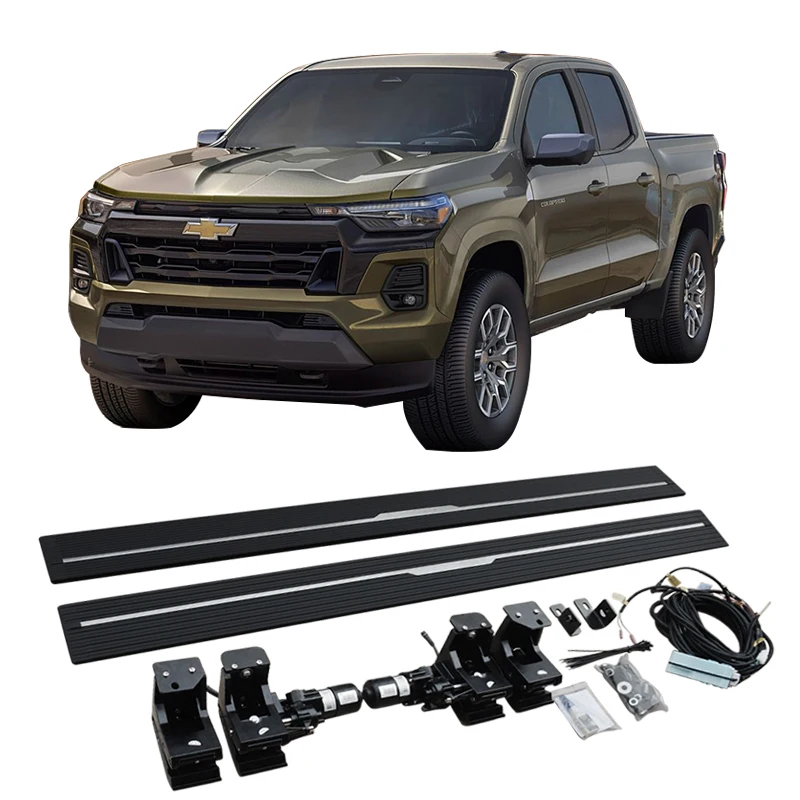 Electric Side Steps Automatic Aluminium Alloy Electric Running Board for CHEVROLET COLORADO 2015-2022 2023-2025
Electric Side Steps Automatic Aluminium Alloy Electric Running Board for CHEVROLET COLORADO 2015-2022 2023-2025