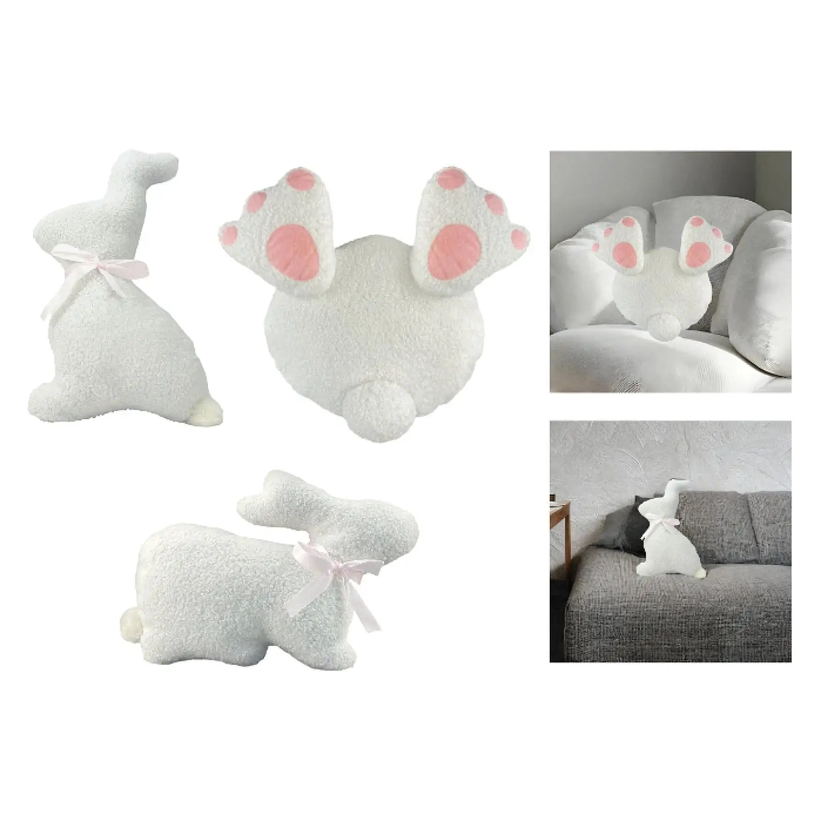 Easter Bunny Stuffed Toy Soft Cushion Rabbit Pillow Decorative Throw Pillow for Decoration Living Room Nursery Decor Bed Party
Easter Bunny Stuffed Toy Soft Cushion Rabbit Pillow Decorative Throw Pillow for Decoration Living Room Nursery Decor Bed Party