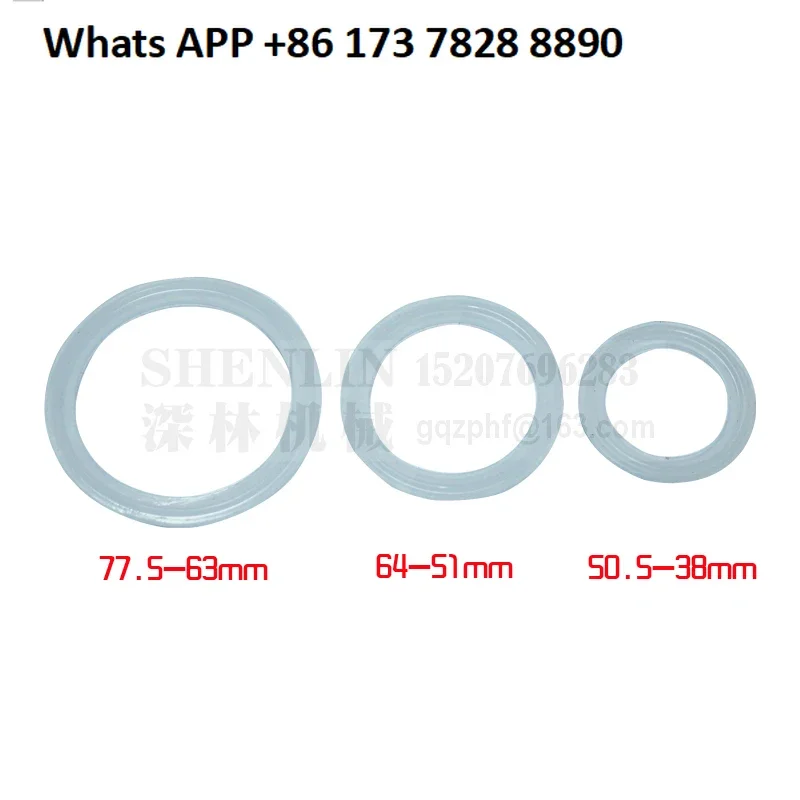 Силиконовая прокладка, быстроразъемная прокладка шарнира из нержавеющей стали, фланцевая прокладка тройника в сборе
Силиконовая прокладка, быстроразъемная прокладка шарнира из нержавеющей стали, фланцевая прокладка тройника в сборе