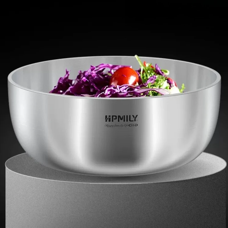 LMM stainless steel Korean salad bowl household kitchen egg cold noodle soup bowl
LMM stainless steel Korean salad bowl household kitchen egg cold noodle soup bowl