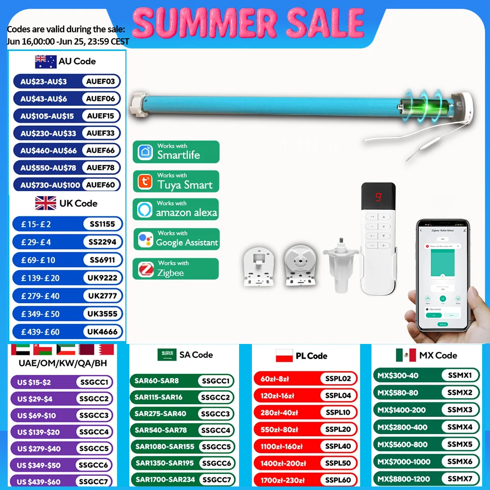 Lifelibero Tuya Zigbee Battery Window Smart Curtains Blinds Roller Motor For 37 38mm Tube Work Alice Alexa Smart Speaker Home
Lifelibero Tuya Zigbee Battery Window Smart Curtains Blinds Roller Motor For 37 38mm Tube Work Alice Alexa Smart Speaker Home