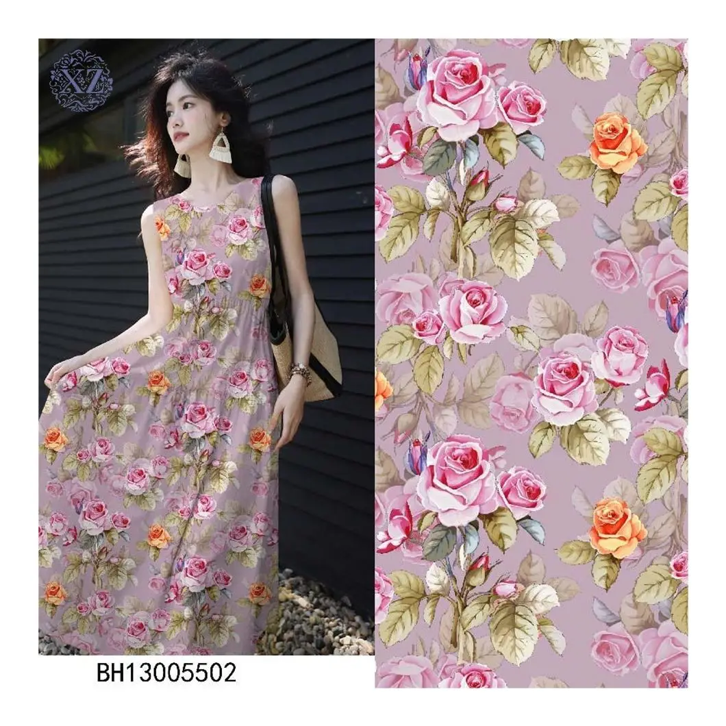 Wholesale Lightweight Breathable Woven Digital Print Custom Floral Poplin 100 Rayon Fabric For Dress
Wholesale Lightweight Breathable Woven Digital Print Custom Floral Poplin 100 Rayon Fabric For Dress