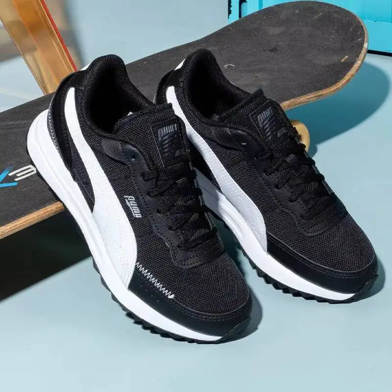 Новые кроссовки PUMA унисекс 2026 года, черно-белые, в стиле ретро, для повседневной носки, модель 397432-04
Новые кроссовки PUMA унисекс 2026 года, черно-белые, в стиле ретро, для повседневной носки, модель 397432-04