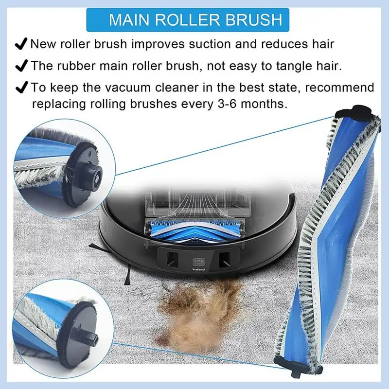 MLGB-Accessories For ECOVACS DEEBOT T30 Omni / T30 PRO Omni Robot Vacuum Cleaner Side Brush Hepa Filter Mop Cloths
MLGB-Accessories For ECOVACS DEEBOT T30 Omni / T30 PRO Omni Robot Vacuum Cleaner Side Brush Hepa Filter Mop Cloths