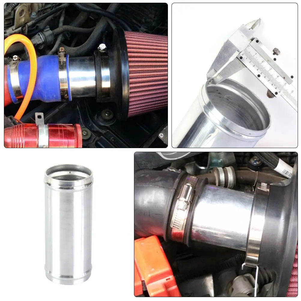 Aluminum Engine Intake Tube Universal Silver Car Air Induction Adapter Coupler Intercooler Piping Hose Joiner Connector
Aluminum Engine Intake Tube Universal Silver Car Air Induction Adapter Coupler Intercooler Piping Hose Joiner Connector