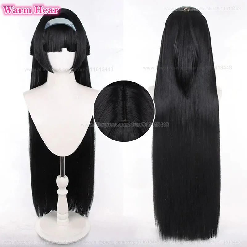 Game Astra Yao Synthetic Wig Long 100cm Black Straight Hair Cosplay Anime Wig Heat Resistant Hair Halloween Woman Wigs + Wig Cap
Game Astra Yao Synthetic Wig Long 100cm Black Straight Hair Cosplay Anime Wig Heat Resistant Hair Halloween Woman Wigs + Wig Cap