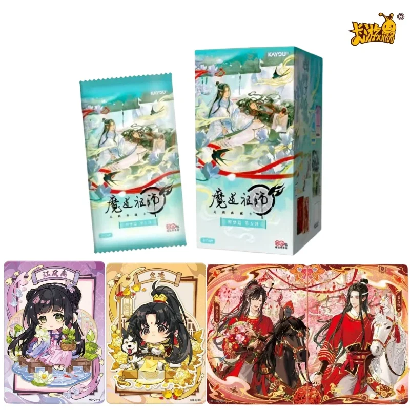 KAYOU Mo Dao Zu Shi Drunken Dream Vol.5 Booster Box Official Anime Trading Cards for Fans Collectors Rarity Toys Gifts
KAYOU Mo Dao Zu Shi Drunken Dream Vol.5 Booster Box Official Anime Trading Cards for Fans Collectors Rarity Toys Gifts