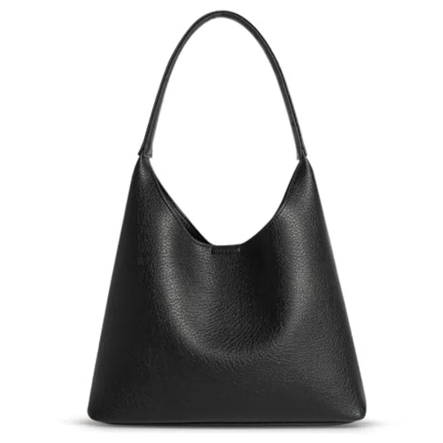 Hobo Bags for Women, Small Slouchy Hobo Purse, Soft Vegan Leather Shoulder Bag Trendy Everyday Tote Handbag, 11'' 28cm
Hobo Bags for Women, Small Slouchy Hobo Purse, Soft Vegan Leather Shoulder Bag Trendy Everyday Tote Handbag, 11'' 28cm