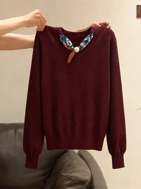 Slimming Large Size V-Neck Knitwear Casual Style Women's Base Layer Top Spring 2026 Fashion Trend Korean Version Breathable
Slimming Large Size V-Neck Knitwear Casual Style Women's Base Layer Top Spring 2026 Fashion Trend Korean Version Breathable