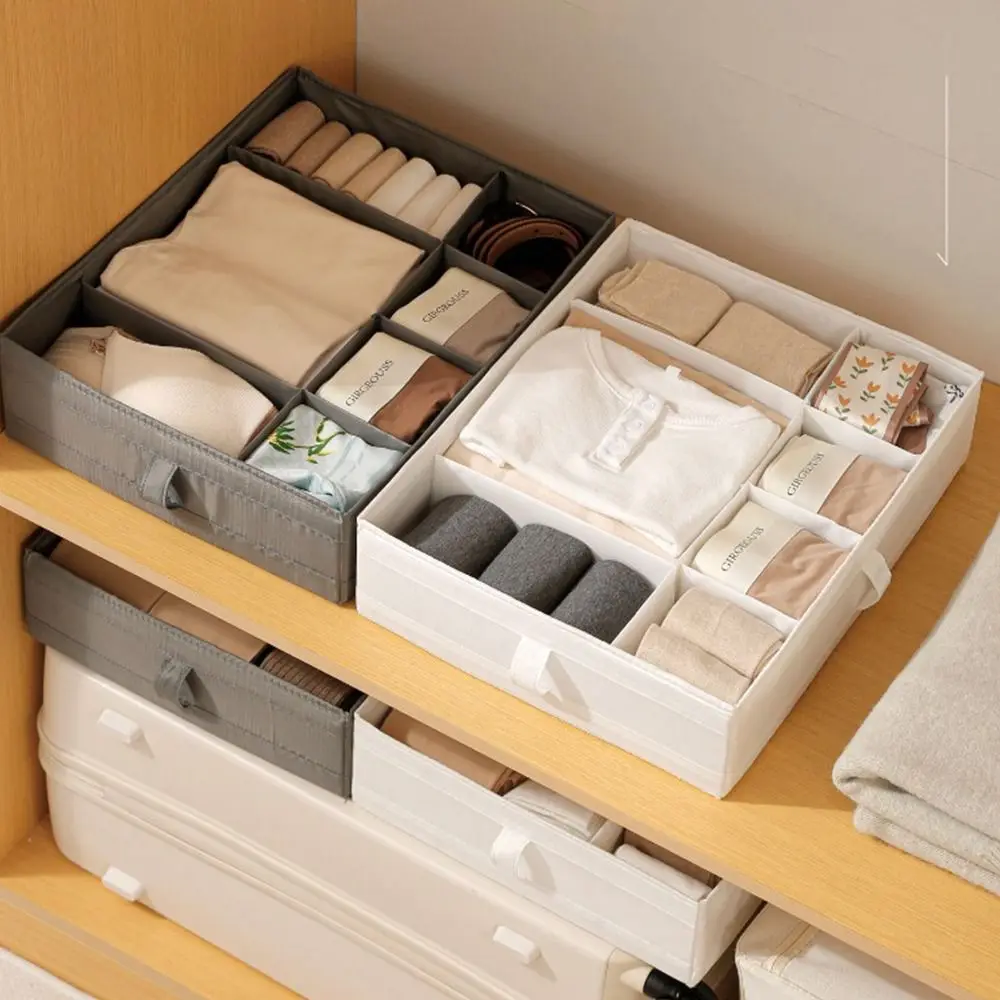 Dustproof Underwear Storage Box Stackable Anti-mite Wardrobe Clothes Divider Space Saving Moisture-Proof Bra Socks Organizer
Dustproof Underwear Storage Box Stackable Anti-mite Wardrobe Clothes Divider Space Saving Moisture-Proof Bra Socks Organizer