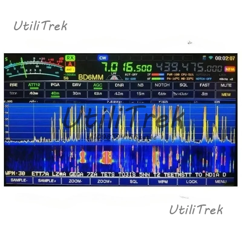 20W All-Mode Transceiver with DDC/DUC and WIFI for LF/HF/6M/VHF/UHF Frequencies
20W All-Mode Transceiver with DDC/DUC and WIFI for LF/HF/6M/VHF/UHF Frequencies