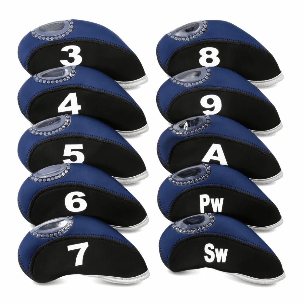 10pcs Neoprene Golf Club Head Covers Scratch Proof Shockproof Golf Club Headcover Soft Durable Golf Club Head Cover Set
10pcs Neoprene Golf Club Head Covers Scratch Proof Shockproof Golf Club Headcover Soft Durable Golf Club Head Cover Set