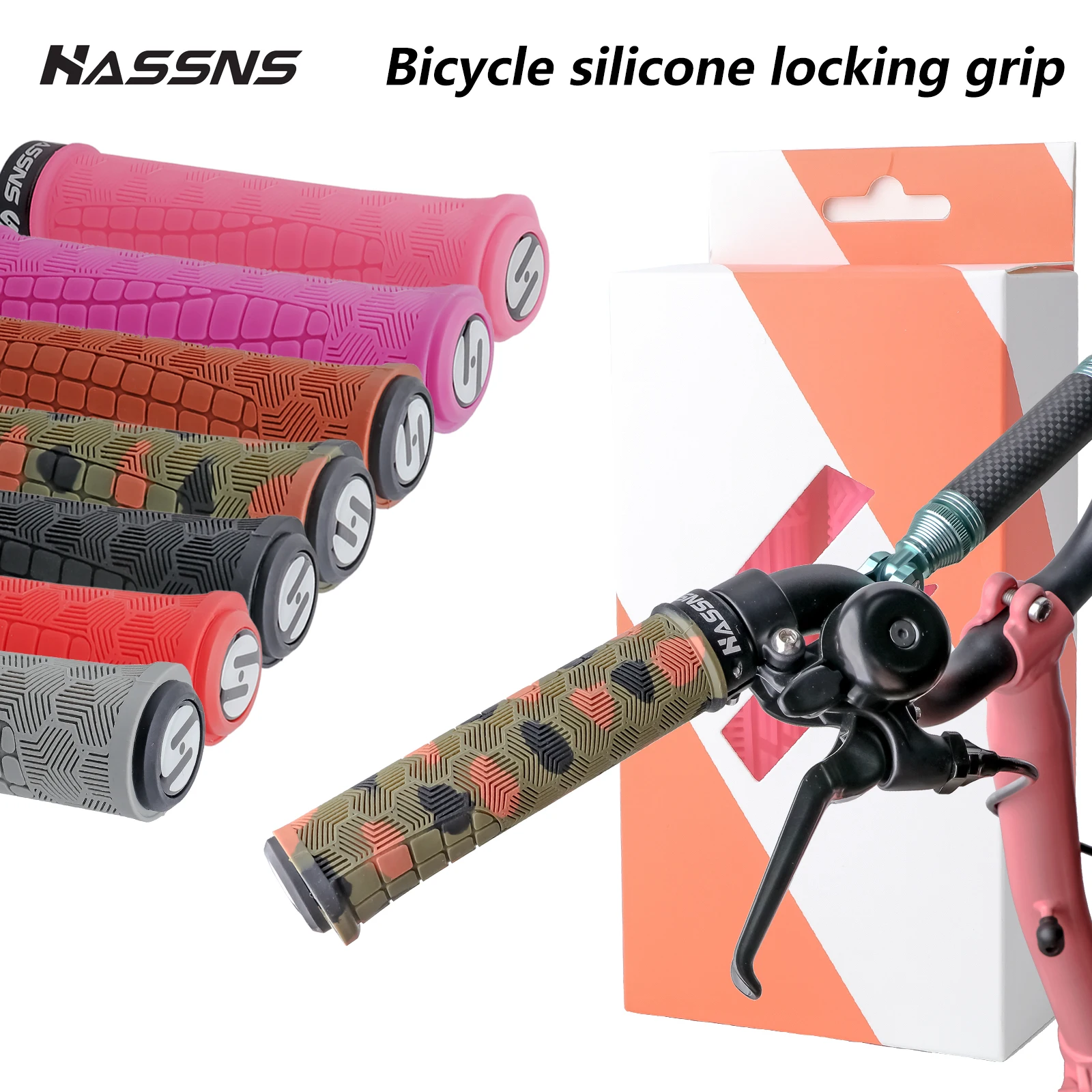 HASSNS GP-03 Bicycle Handles Mtb Cuffs Mountain Bike Grips Silicone Cuffs Ergonomic Handles Lock On Grips With Handlebar Plugs
HASSNS GP-03 Bicycle Handles Mtb Cuffs Mountain Bike Grips Silicone Cuffs Ergonomic Handles Lock On Grips With Handlebar Plugs