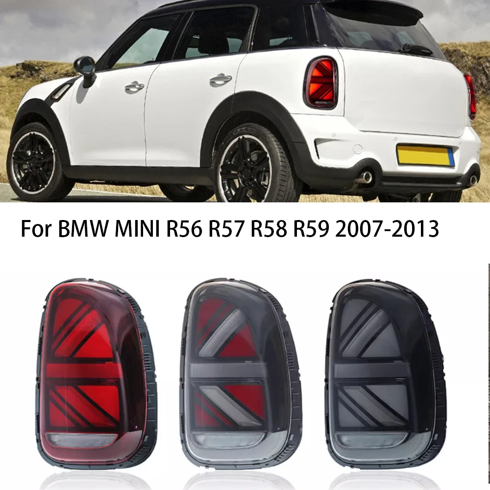 Pair Car LED Taillights Assembly For BMW Mini R60 2010-2016 Cooper Countryman Rear Tail Lamps w/ Dynamic Turn Signal Lights
Pair Car LED Taillights Assembly For BMW Mini R60 2010-2016 Cooper Countryman Rear Tail Lamps w/ Dynamic Turn Signal Lights