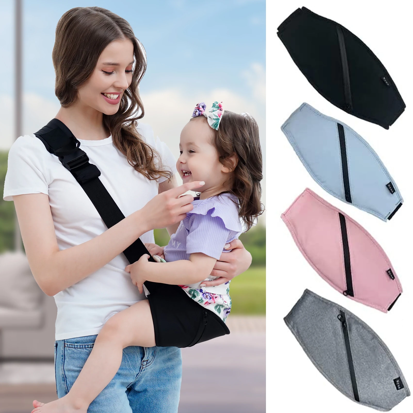 Child Carrier Slings Wrap Style Baby Carrier Sling Adjustable Soft Comfortable Ergonomic Lightweight Breathable Wrap For Travel
Child Carrier Slings Wrap Style Baby Carrier Sling Adjustable Soft Comfortable Ergonomic Lightweight Breathable Wrap For Travel