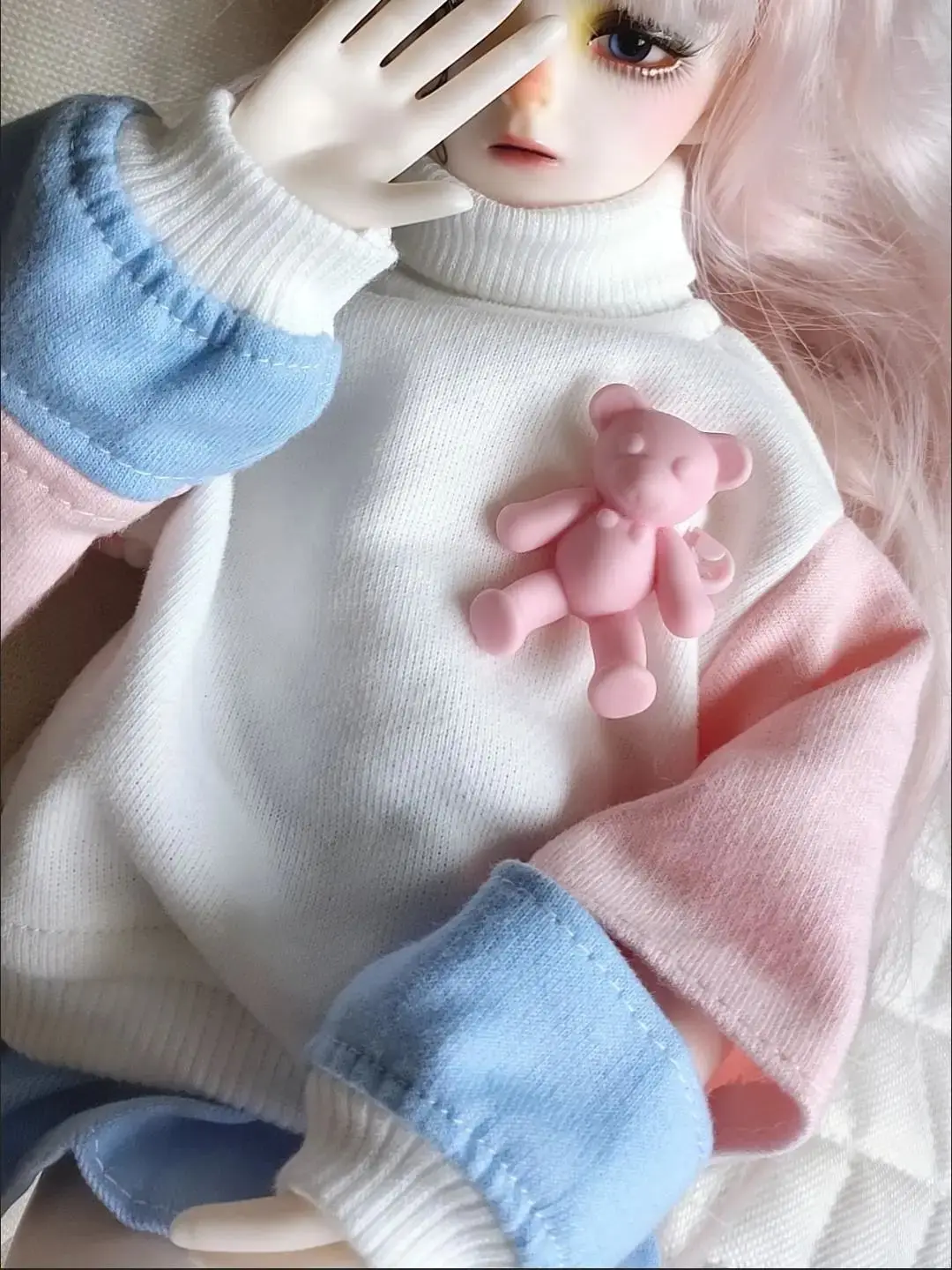 BJD doll clothes suitable for 1/4 size trend sweater pleated skirt piled leg sleeves 1/4 clothes doll accessories (3 point)
BJD doll clothes suitable for 1/4 size trend sweater pleated skirt piled leg sleeves 1/4 clothes doll accessories (3 point)
